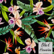 FloralPrintsChecks/45wHawaiianBlk1.JPG